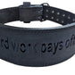Gym Weightlifting Belt Leather Power Training Back Support 4 Inch Wide Style-9 Unbranded