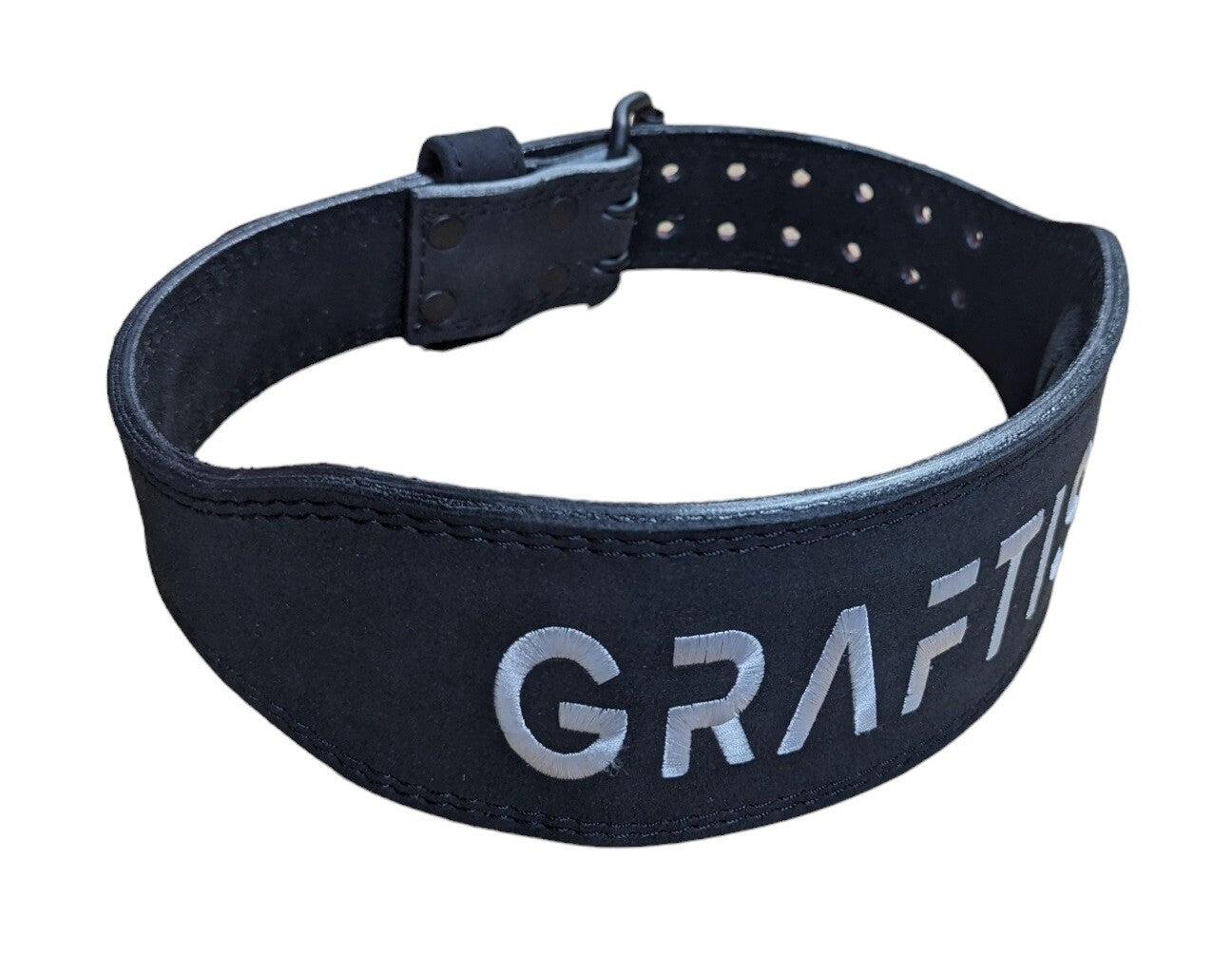 Gym Weightlifting Belt Leather Power Training Back Support 4 Inch Wide Style-2 Unbranded
