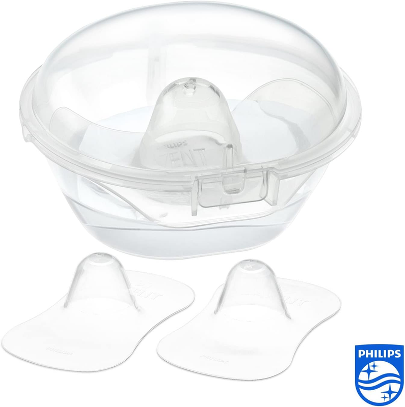 Philips Avent Nipple Shields Breastfeeding Medium 21mm 2 Pack Case AVENT