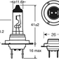 Ring Xenonstar H7 4400K Xenon /HID Look 12v 55W Bulb kit Px26d Ring