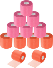 Wrap Athletic Tape Foam Underwrap Sports Headband Wrist Ankle Knee Support 12Pc Unbranded