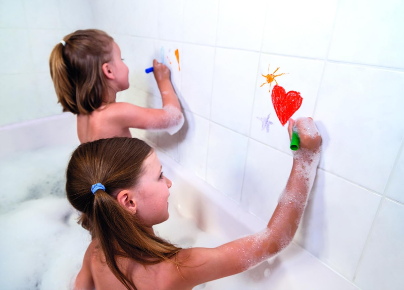 Bath Crayons Kids Coloring Drawing Toy Set Sponge Bathroom Creative Janod Kit Janod