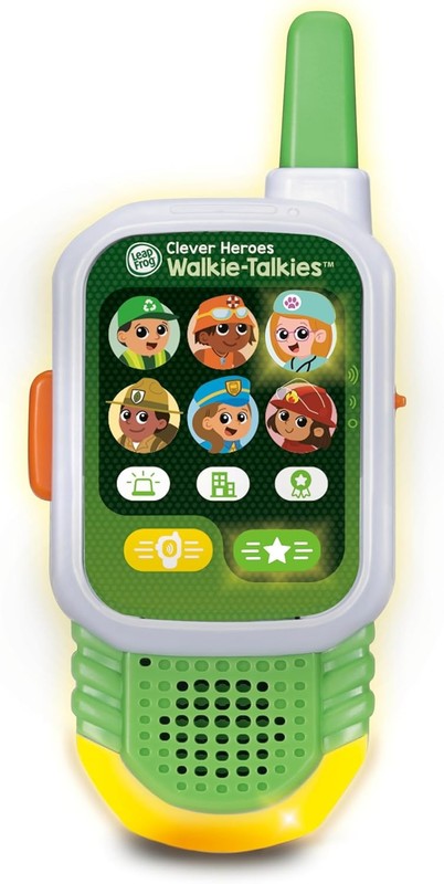 Kids Walkie Talkies Two Way Radios Interactive Educational Lights LeapFrog Heroe LeapFrog