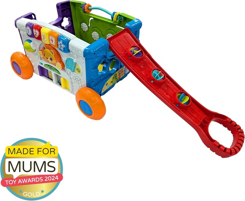 Toddler Activity Wagon Sort Discover Pull Along Learning Lights Animals VTech To VTech