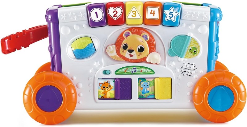 Toddler Activity Wagon Sort Discover Pull Along Learning Lights Animals VTech To VTech