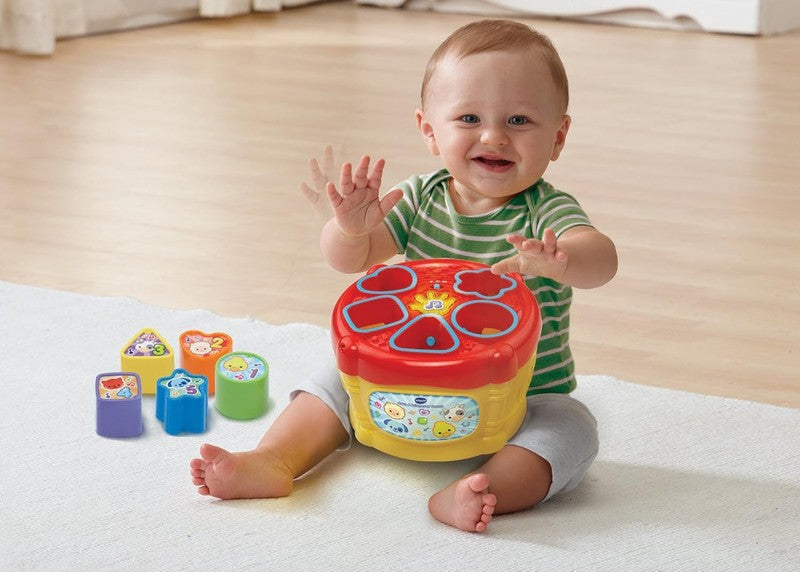 Baby Musical Drum Sorter Learning Interactive Toddler Toy VTech Discover Playset VTech