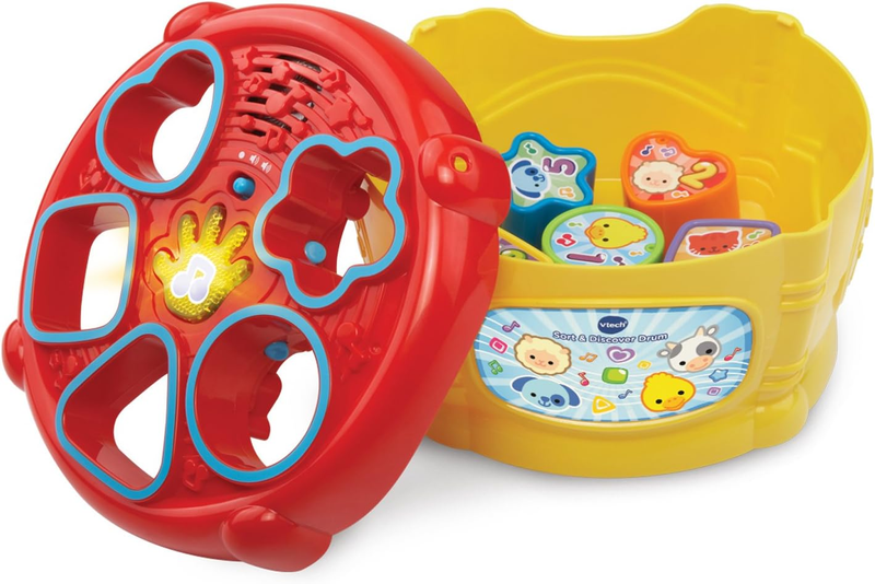 Baby Musical Drum Sorter Learning Interactive Toddler Toy VTech Discover Playset VTech