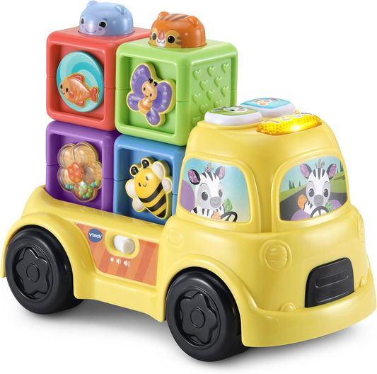 Baby Learning Truck Shape Sorter Sensory Interactive Motor Skills VTech Pop Bloc VTech