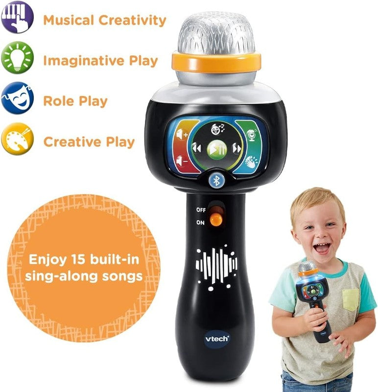 Kids Microphone Musical Karaoke Singing Interactive Sound Effects VTech Toy Fun VTech