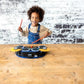 Electronic Drum Kit Bluetooth Musical Instrument Lights Sticks VTech DJ Drums VTech