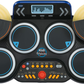 Electronic Drum Kit Bluetooth Musical Instrument Lights Sticks VTech DJ Drums VTech