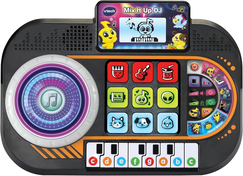 DJ Mixer Kids VTech Lights Sounds Interactive Buttons Educational Music Toy Age VTech