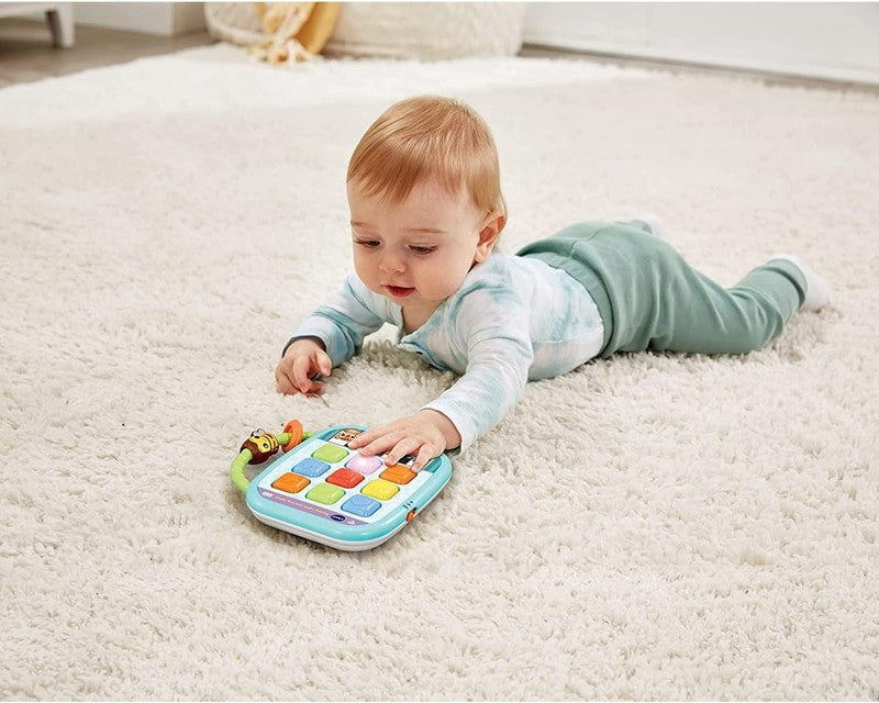 Baby Learning Tablet Sensory Lights VTech Squishy Sounds Toy English Fun 6m+ VTech