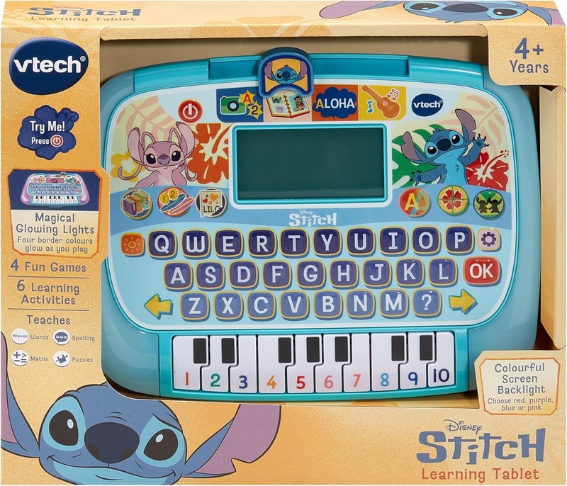 Kids Learning Tablet VTech Stitch Educational Toy Reading Maths Music Games Funs VTech