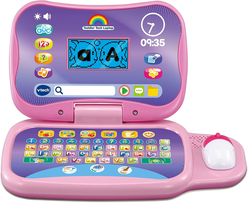 Learning Laptop Pink VTech Toddler Educational Computer Alphabet Games Music VTech