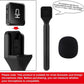 Microphone Holder Adapter Mount Stand Wireless Interview fits DJI Rode Hollyland Unbranded
