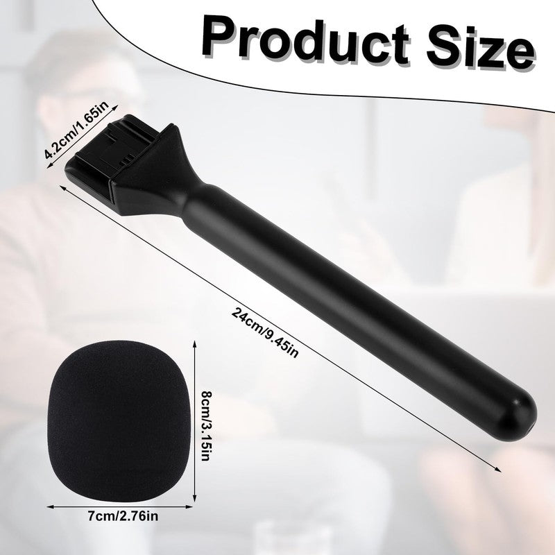 Microphone Holder Adapter Mount Stand Wireless Interview fits DJI Rode Hollyland Unbranded