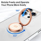 Mobile Phone Ring Holder 360 Rotating Finger Stand Universal Rose Gold Grip Unbranded