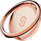 Mobile Phone Ring Holder 360 Rotating Finger Stand Universal Rose Gold Grip Unbranded