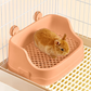 Rabbit Litter Box Corner Bunny Toilet Tray Medium Small Pets Guinea Pig Pink Unbranded