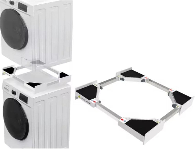 Stacking Frame Kit Adjustable Washer Dryer Shelf Universal Support Rack Stable Unbranded