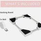 Stacking Frame Kit Adjustable Washer Dryer Shelf Universal Support Rack Stable Unbranded