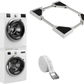 Stacking Frame Kit Adjustable Washer Dryer Shelf Universal Support Rack Stable Unbranded