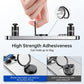 Phone Ring Holder 360 Adjustable Finger Grip Stand Universal Black Mobile Loop Unbranded