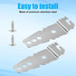 Dishwasher Mounting Clips Brackets Universal Kit Counter Fixing Screws 10pcs Set Does not apply