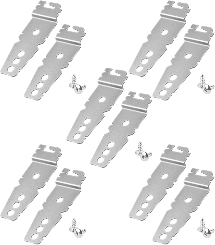 Dishwasher Mounting Clips Brackets Universal Kit Counter Fixing Screws 10pcs Set Does not apply