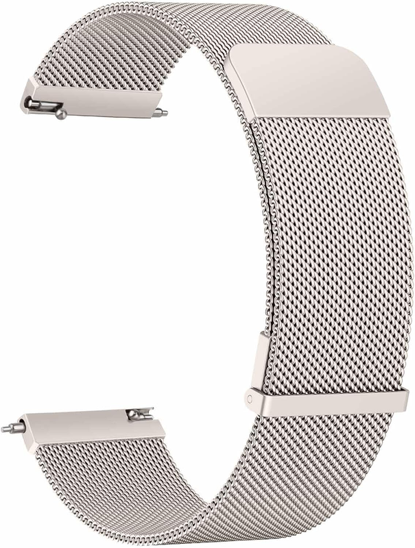 Stainless Steel Watch Strap Metal Replacement Band Adjustable Quick Release 22mm Unbranded
