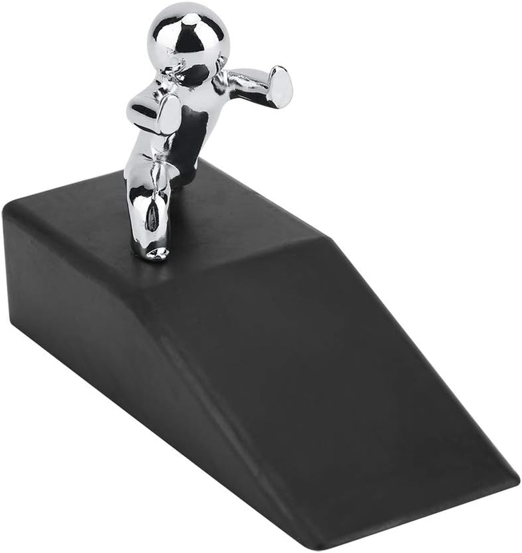 Door Stopper Non Slip Rubber Zinc Alloy Holder Heavy Duty Home Office Safety Does not apply