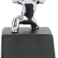 Door Stopper Non Slip Rubber Zinc Alloy Holder Heavy Duty Home Office Safety Does not apply