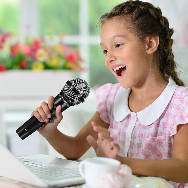 Kids Microphone Toy Lightweight Stage Prop Karaoke Cosplay Party Mic Gift 3+