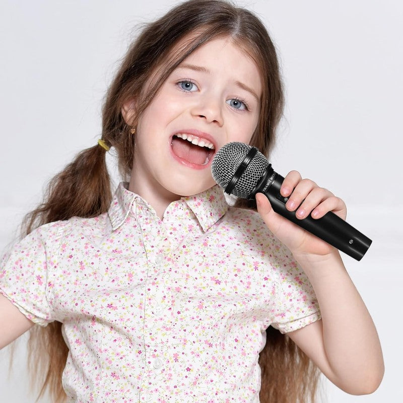 Kids Microphone Toy Lightweight Stage Prop Karaoke Cosplay Party Mic Gift 3+