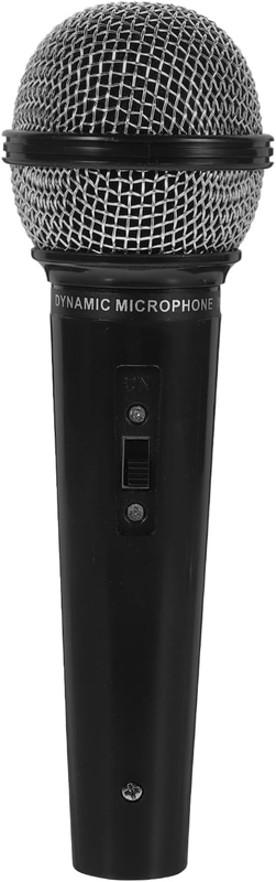 Kids Microphone Toy Lightweight Stage Prop Karaoke Cosplay Party Mic Gift 3+