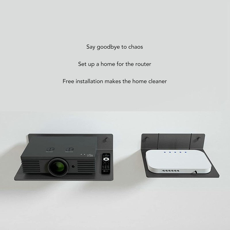 TV Screen Top Storage Shelf Router Box Holder Monitor Projector Rack Stand Mount Unbranded