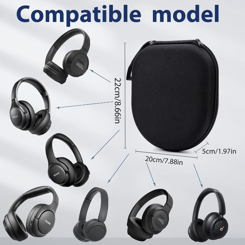 Headphone Case Storage Bag Compatible Sony WHCH520N WHCH720N JBL 510BT 720BT Unbranded