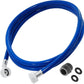 Universal Washing Machine Dishwasher Inlet Hose 2.5m Extra Long Cold Water Blue Unbranded