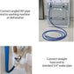 Universal Washing Machine Dishwasher Inlet Hose 2.5m Extra Long Cold Water Blue Unbranded