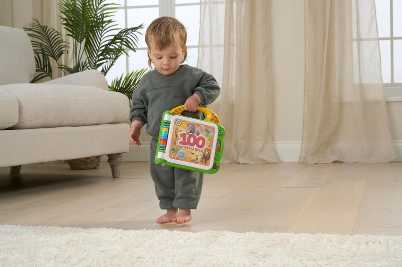 LeapFrog 100 Animals Book Baby Learning Toy Sounds Words Educational Kids Gift LeapFrog