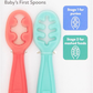 Baby First Weaning Spoons Nuby Dinky Dippers Soft Tip Feeding Set nuby