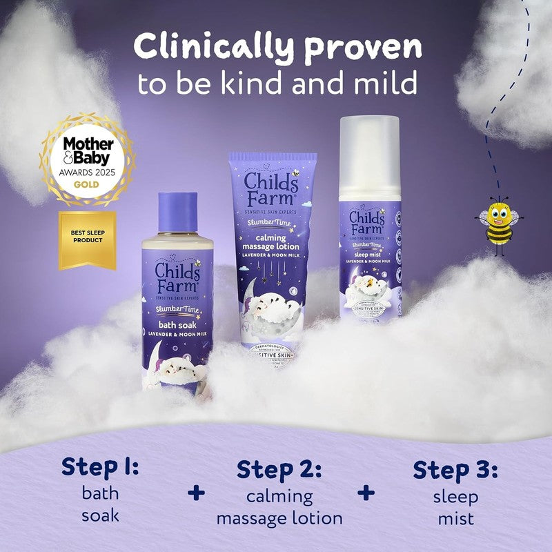 Baby Sleep Massage Lotion Childs Farm SlumberTime Lavender Calming Newborn 150ml childs farm