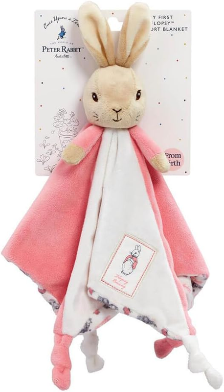 Baby Comfort Blanket Flopsy Bunny Beatrix Potter Soft Toy Security Newborn Gift Does not apply