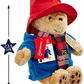 Paddington Bear Teddy Plush Large Cuddly Rainbow Designs Scarf Premium Gift Toy Paddington Bear Teddy Plush