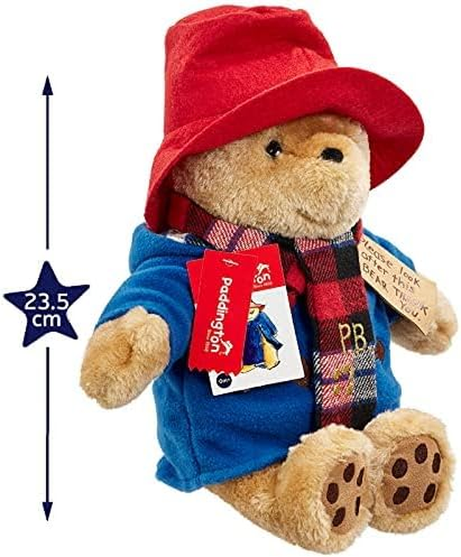 Paddington Bear Teddy Plush Large Cuddly Rainbow Designs Scarf Premium Gift Toy Paddington Bear Teddy Plush