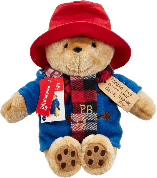Paddington Bear Teddy Plush Large Cuddly Rainbow Designs Scarf Premium Gift Toy Paddington Bear Teddy Plush