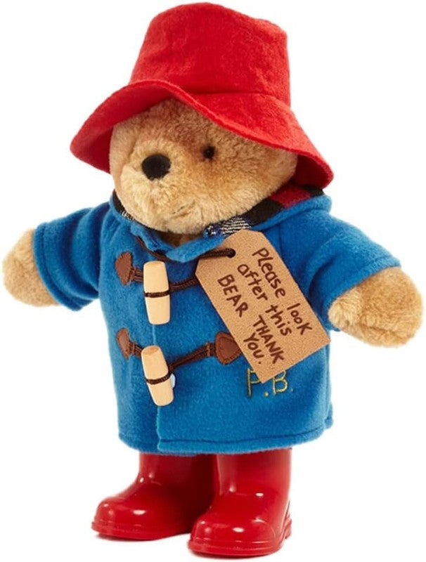 Paddington Bear Plush Teddy 25cm Boots Classic Duffle Coat Hat Cuddly Toy Paddington Bear Plush Teddy