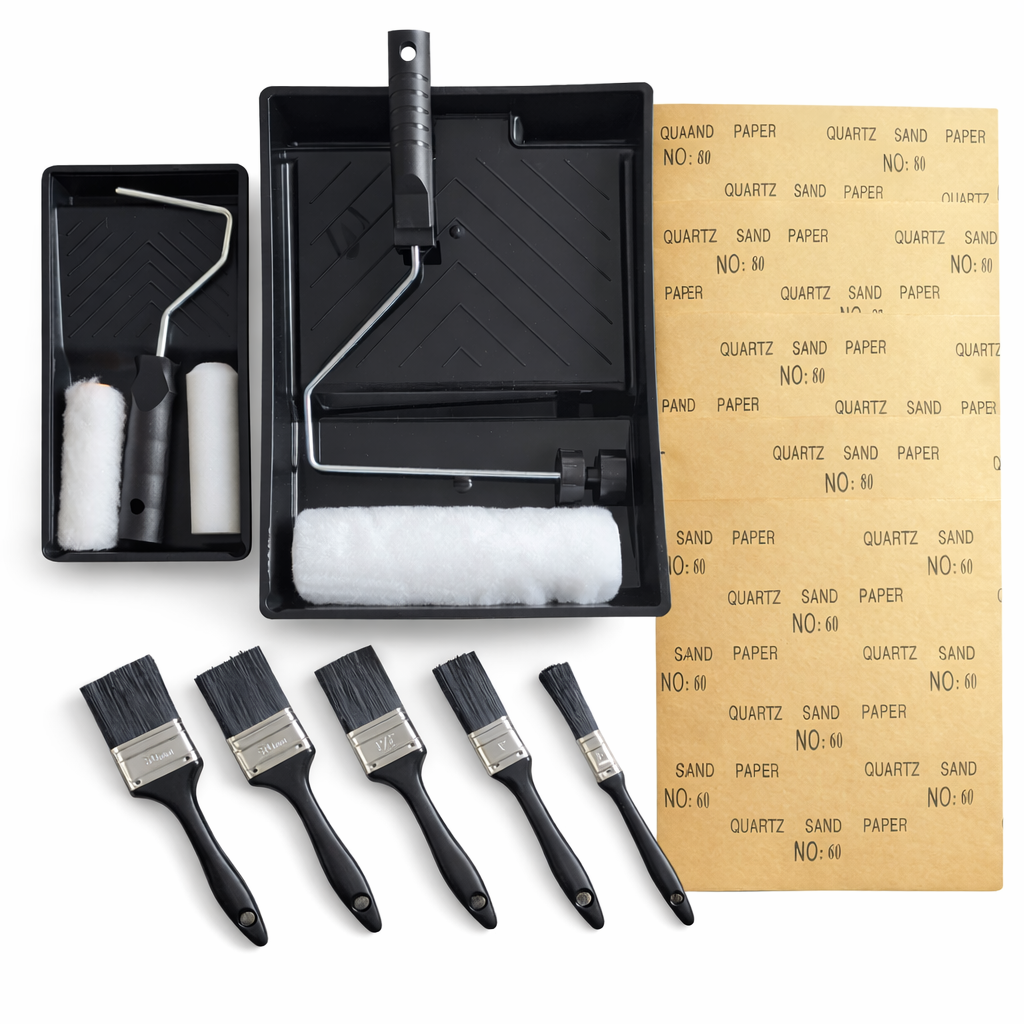 Lynwood Paint Kit Roller Brushes 17 Piece Decorating Set Walls Ceilings DIY Unbranded