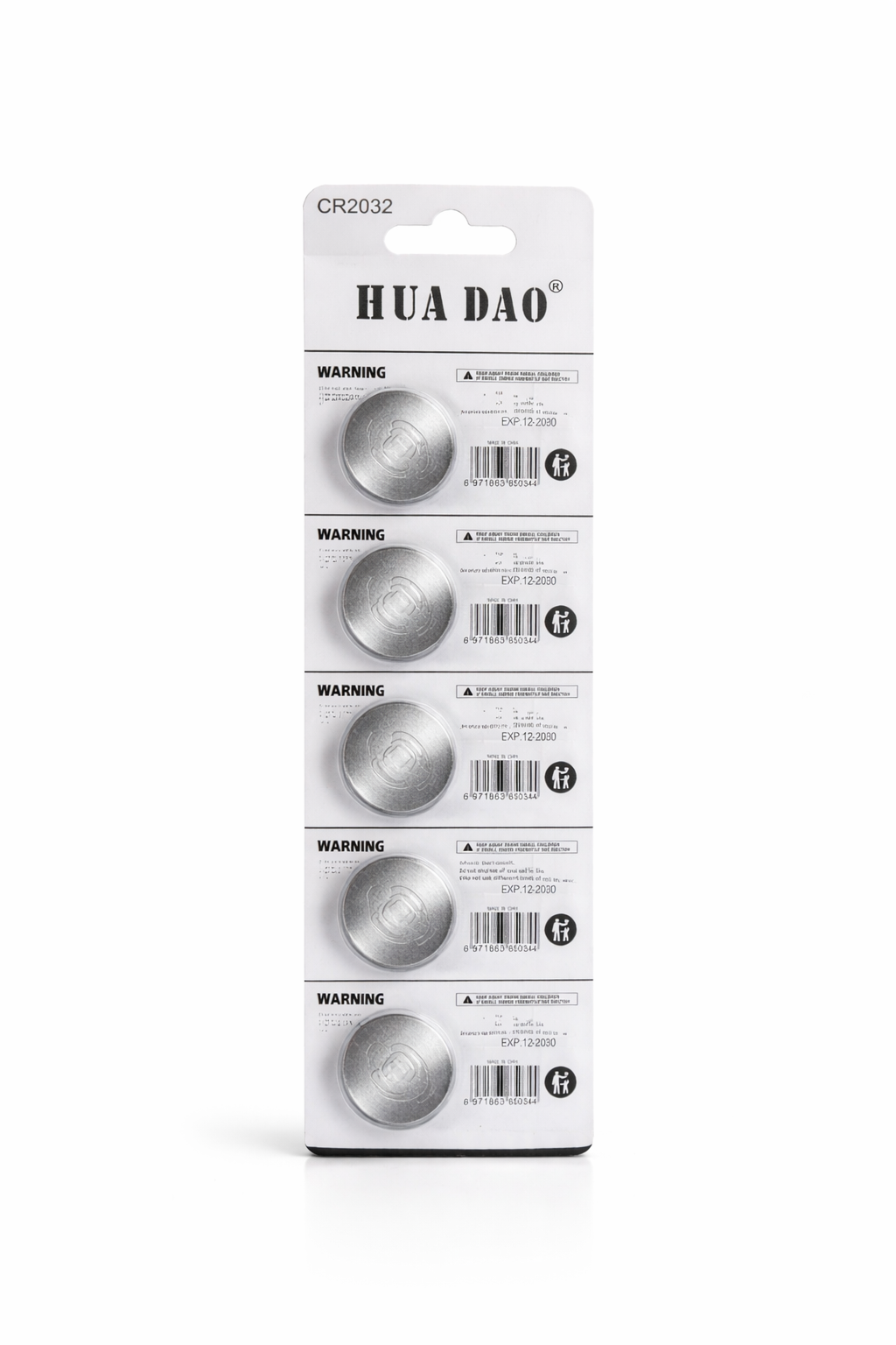 5 x CR2032 3v Lithium Coin Cell Button Batteries 2032 DL2032 Key Fob Remote Unbranded